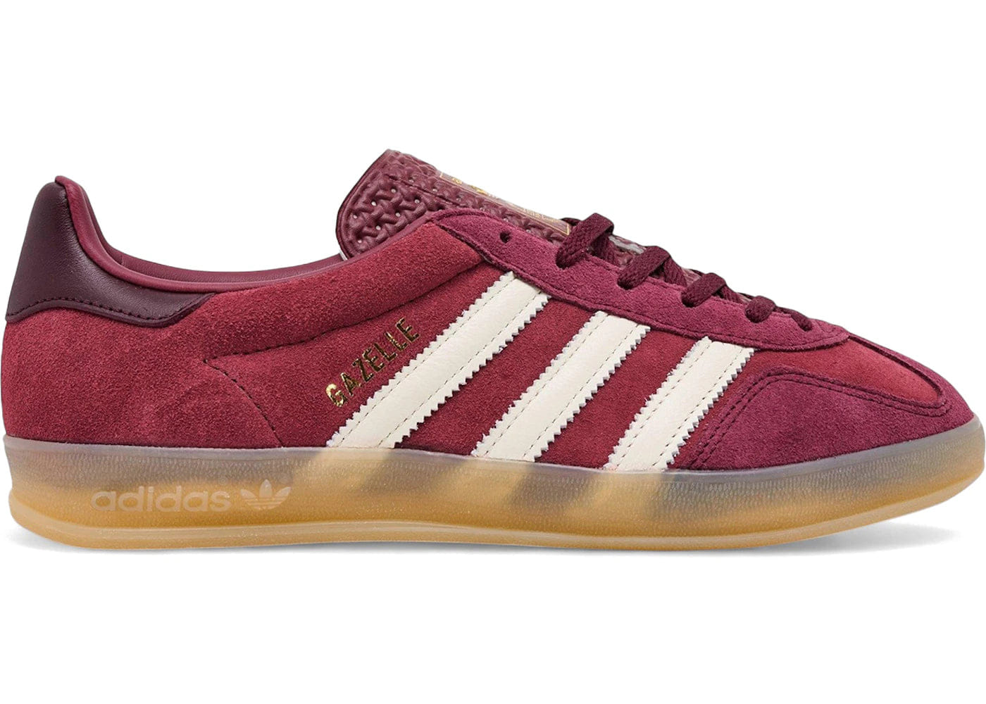 Adidas Gazelle Indoor Shadow Red Off White Womens
