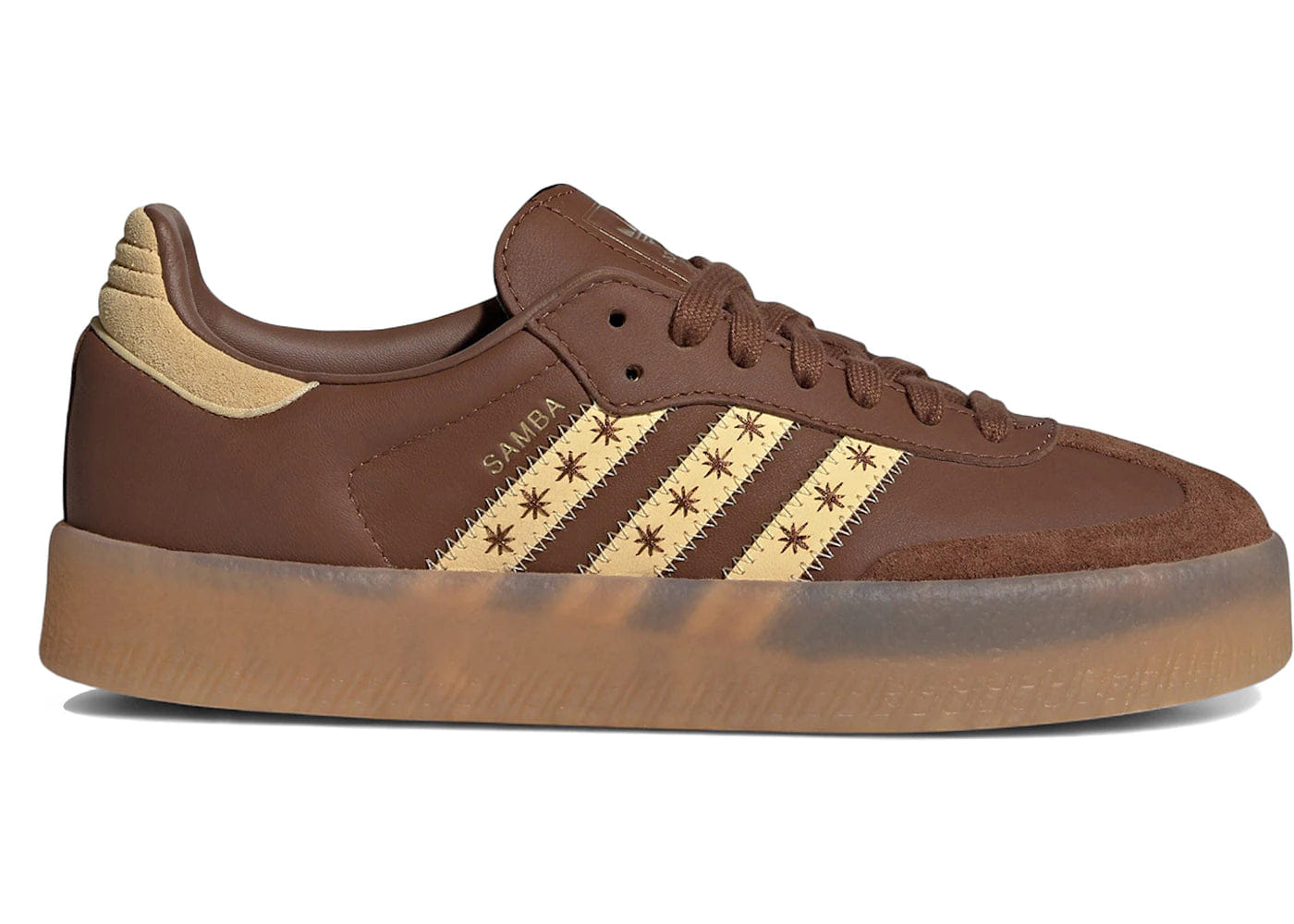 Adidas Sambae Preloved Brown Orange Tint Womens