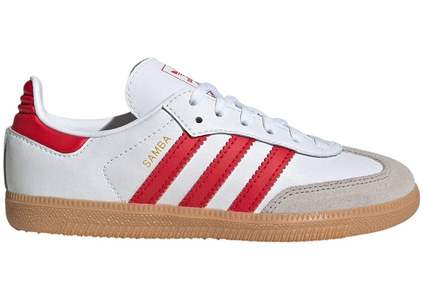 Adidas Samba Og Cloud White Better Scarlet Gum Ps