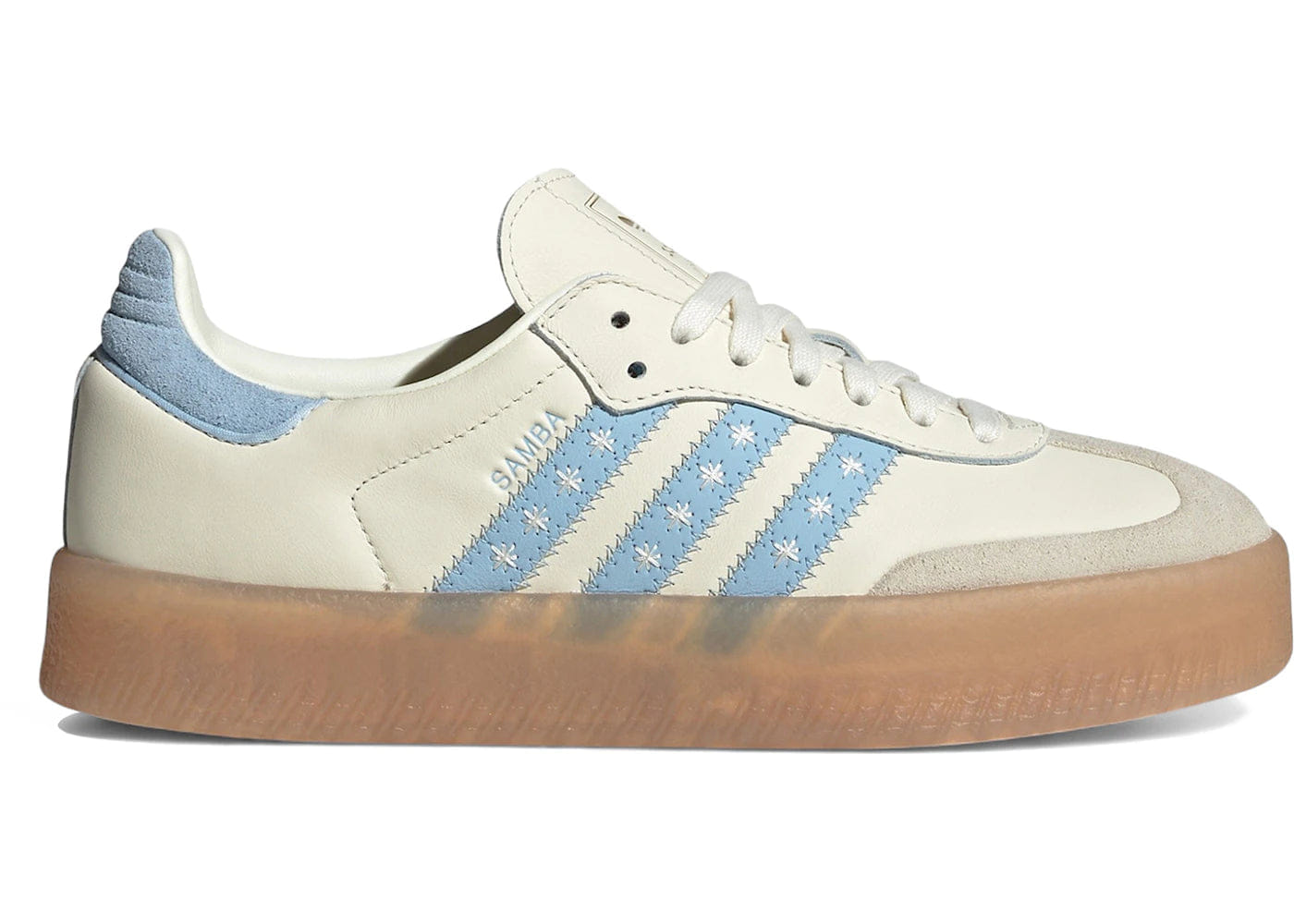 Adidas Sambae Cream White Clear Sky Womens