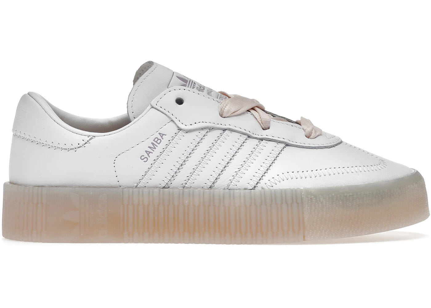 Adidas Sambarose White Halo Pink Womens