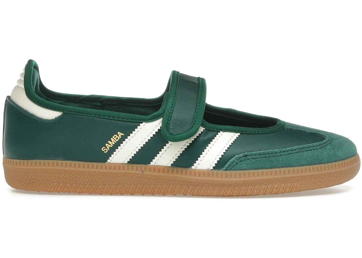 Adidas Samba Jane Green White Gum Womens