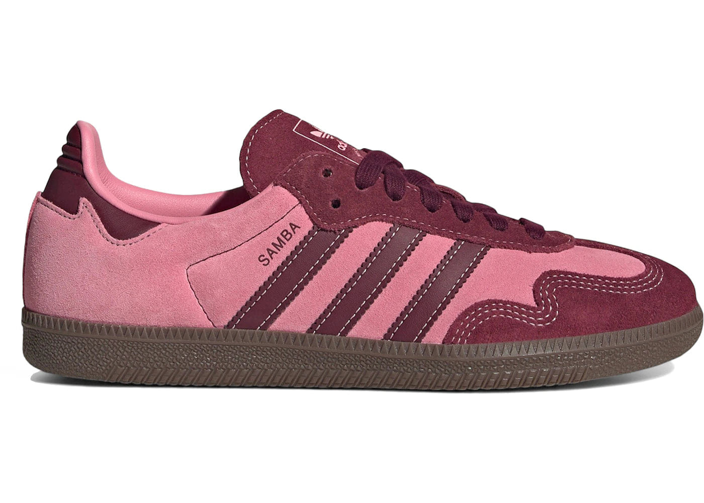 Adidas Samba Og Pink Spark Shadow Red Womens