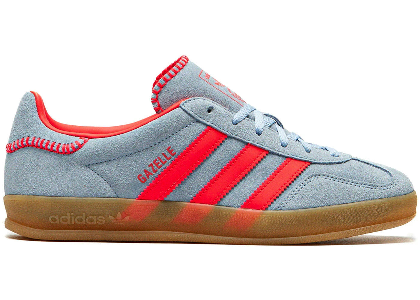 Adidas Gazelle Indoor Lucid Red Clear Sky Womens