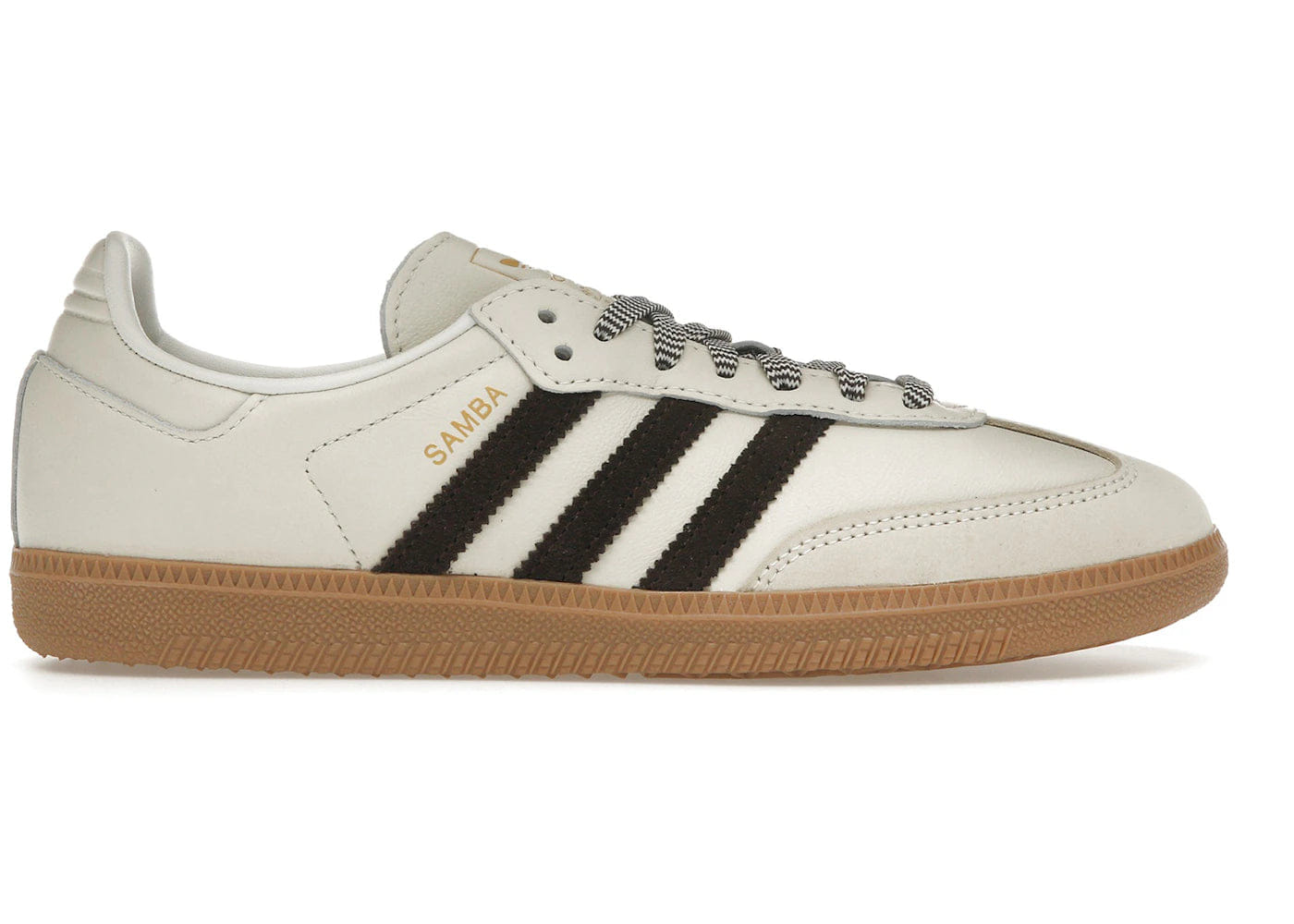 Adidas Samba Og Off White Dark Brown Womens