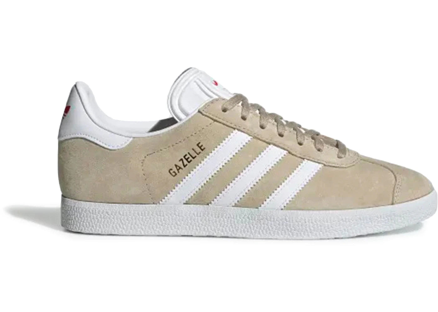 Adidas Gazelle Savanna Cloud White Glory Red Womens