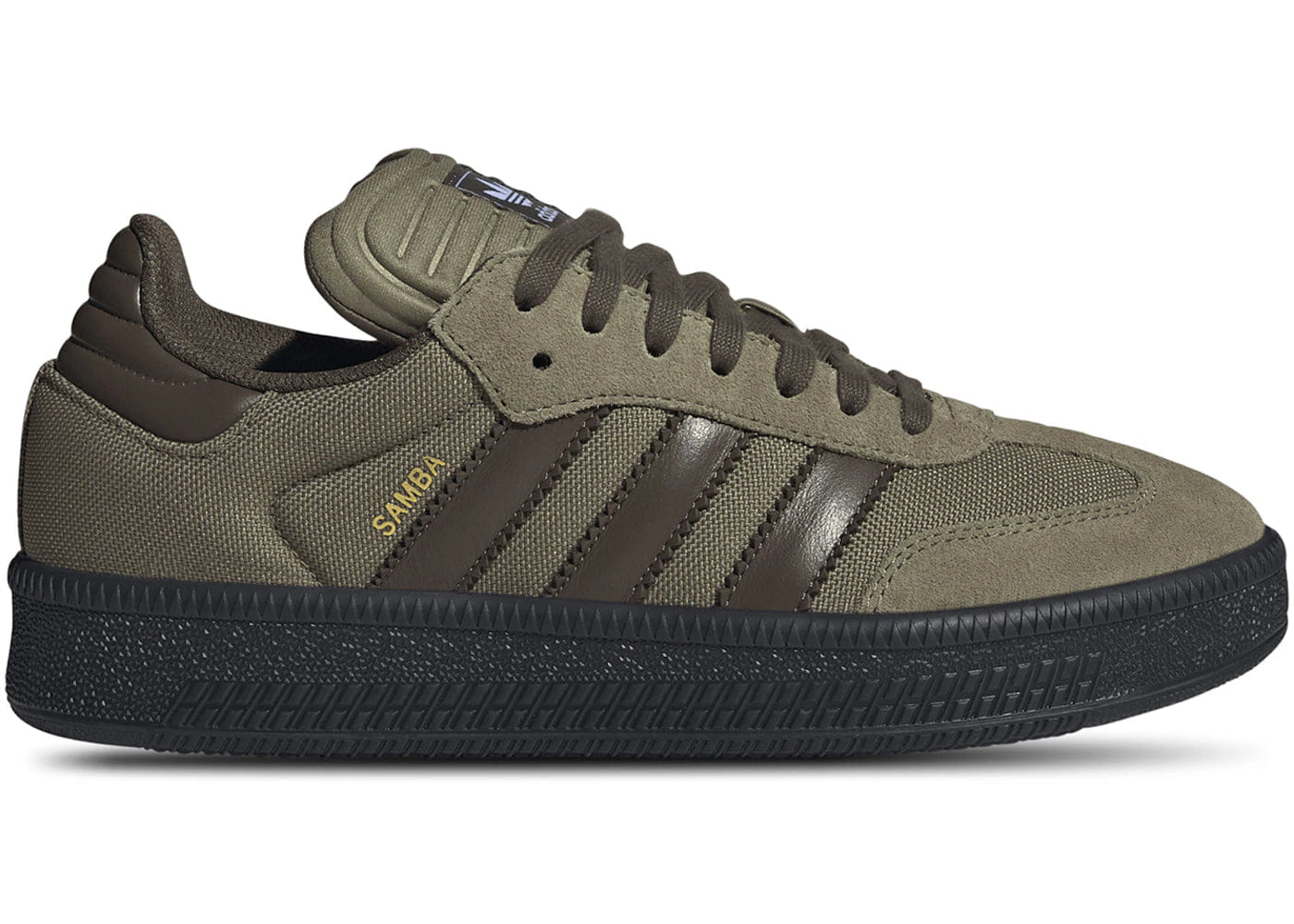 Adidas Samba Xlg Orbit Green Cargo Brown
