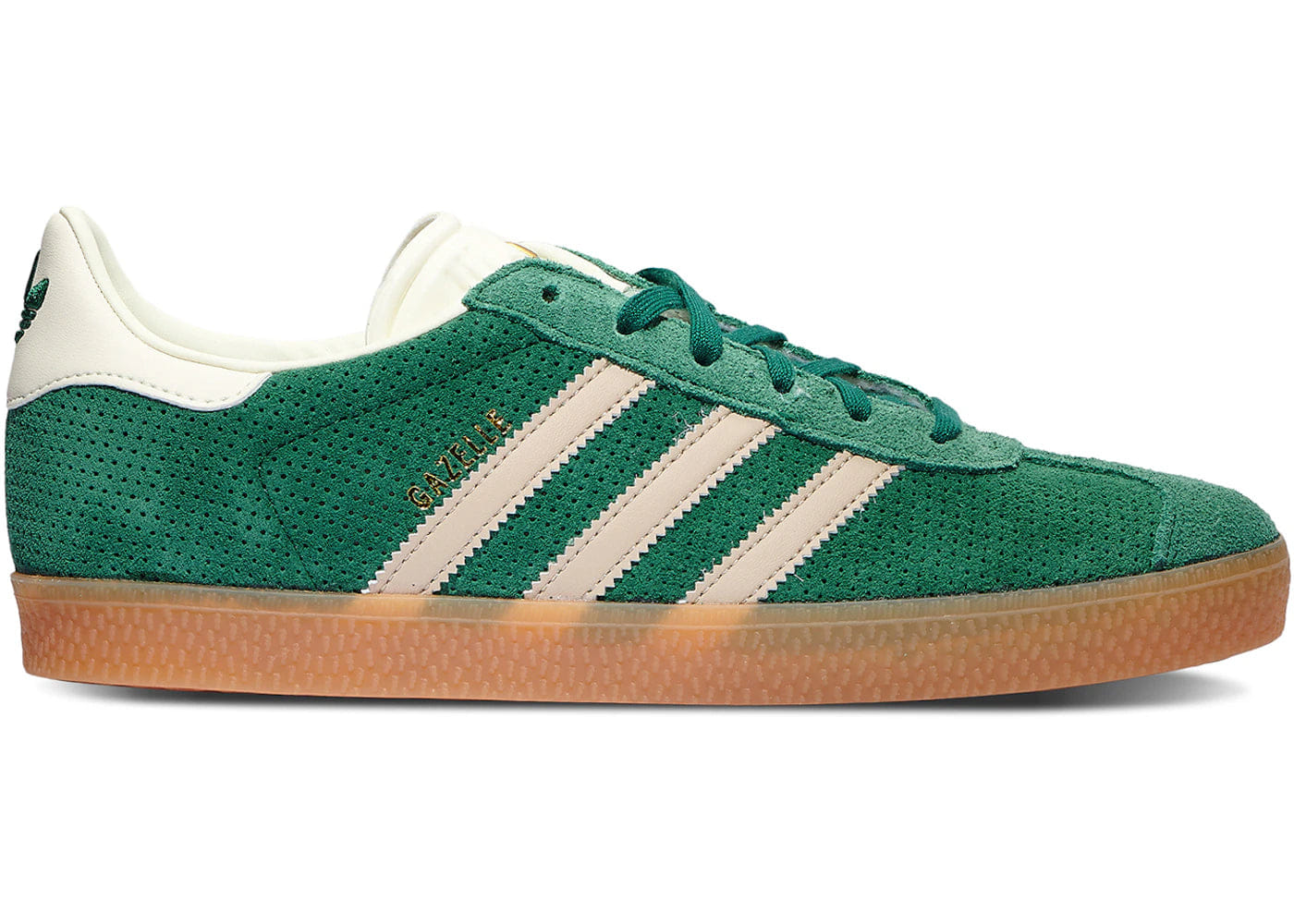 Adidas Gazelle Wonder Beige Collegiate Green Gs
