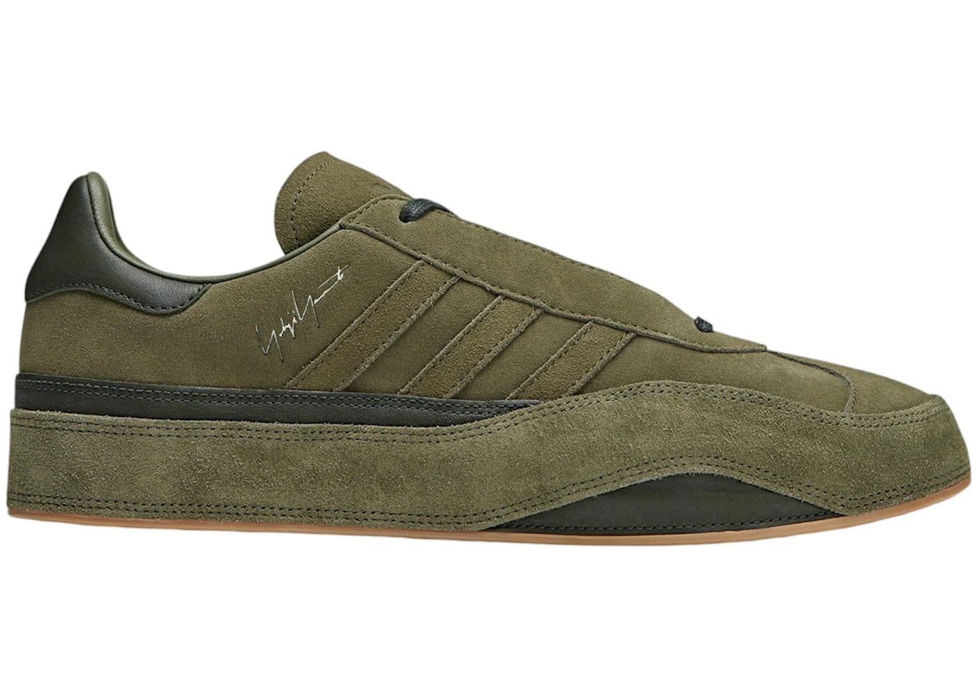 Adidas Y-3 Gazelle Olive Strata Night Cargo