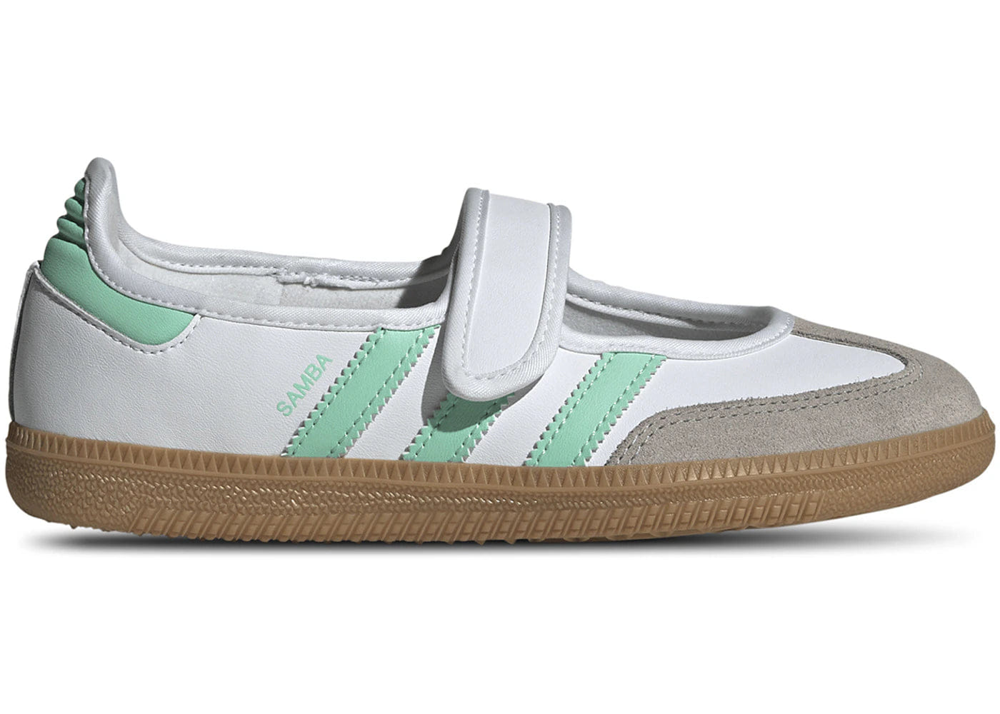 Adidas Samba Jane White Easy Green Gs