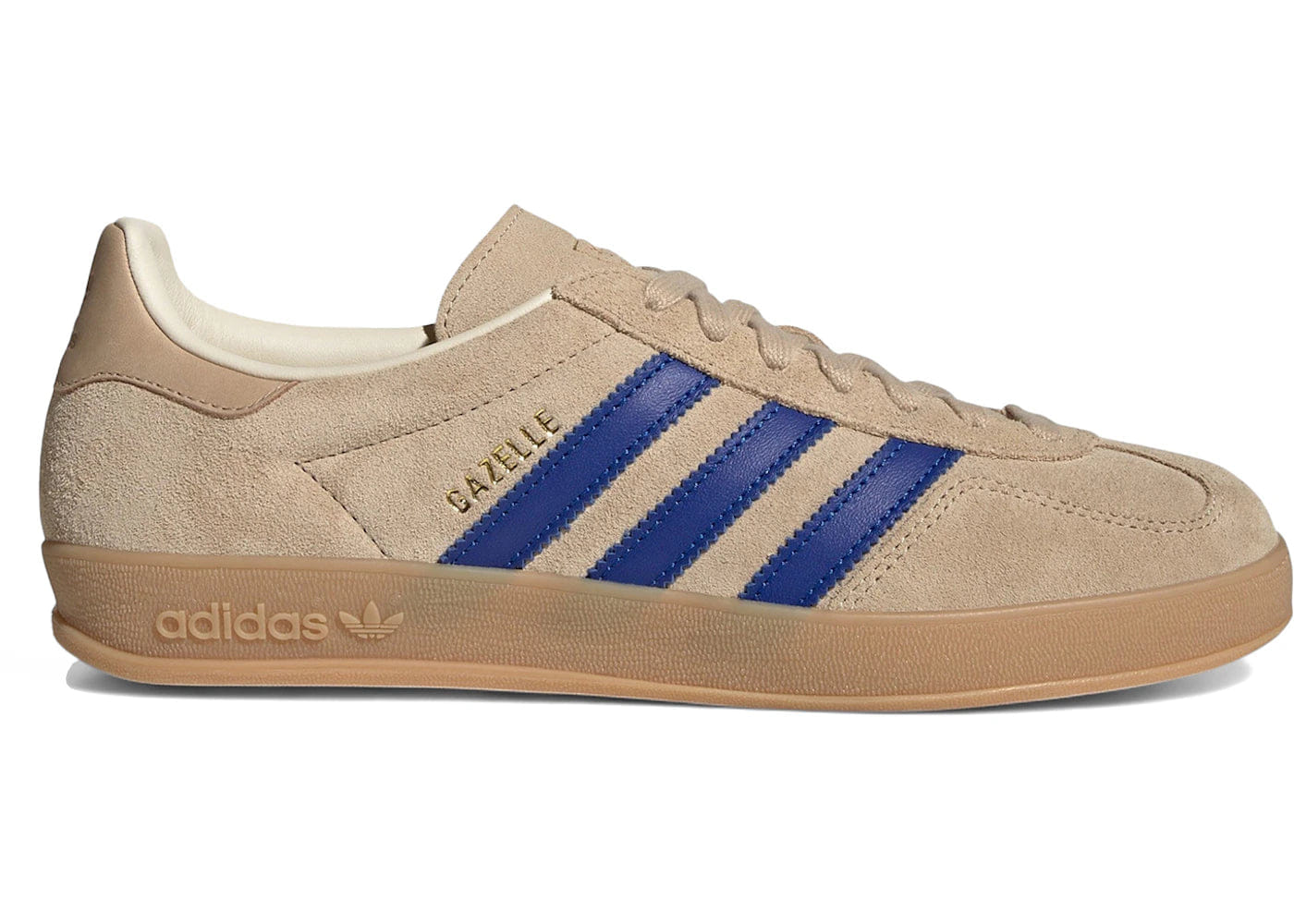 Adidas Gazelle Indoor Magic Beige Royal Blue