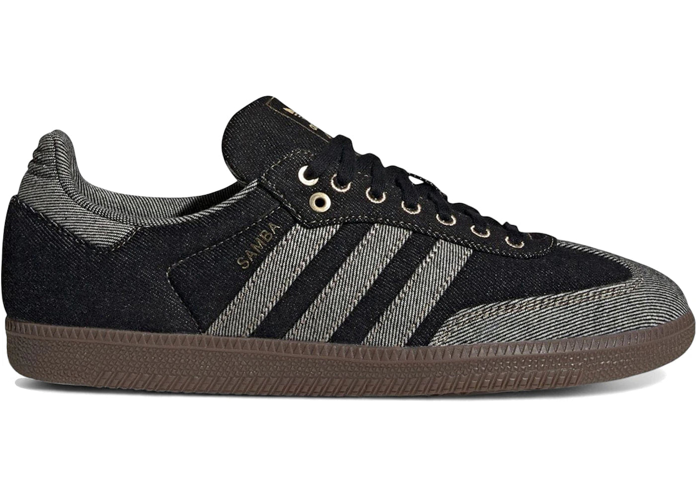 Adidas Samba Og Black Denim Pack Black