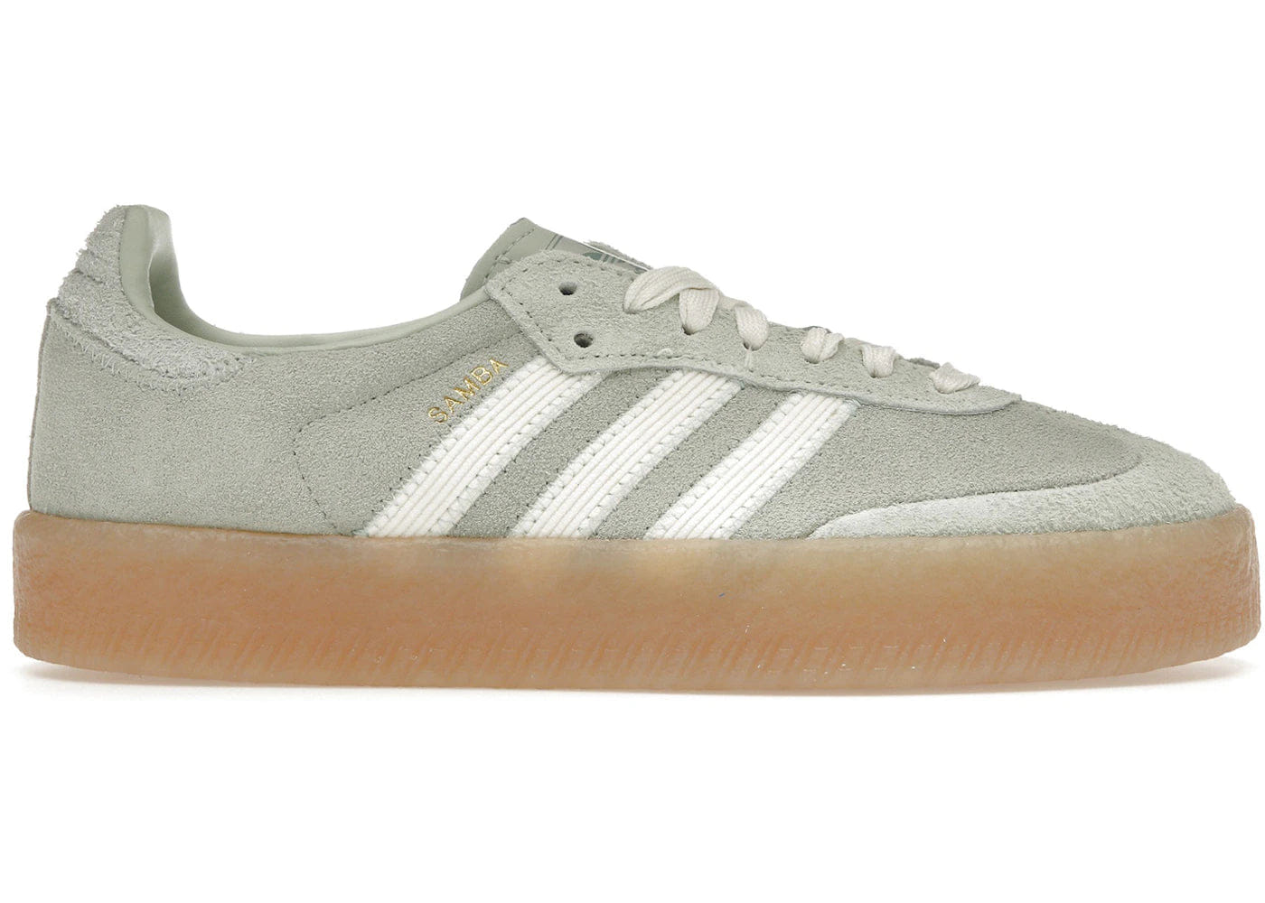 Adidas Sambae Linen Green Gum Womens