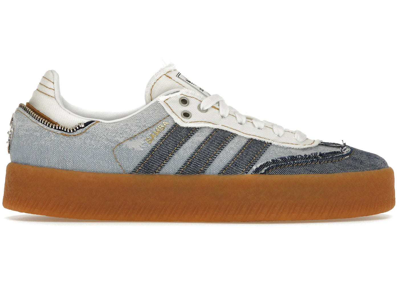 Adidas Sambae Atmos Pink Denim Womens