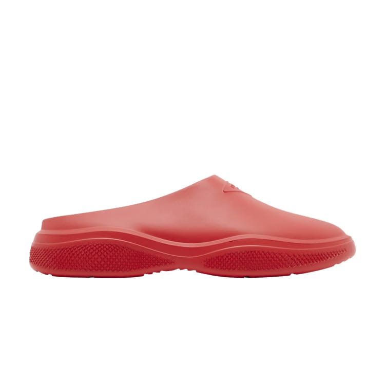 Prada Foam Rubber Mules Red