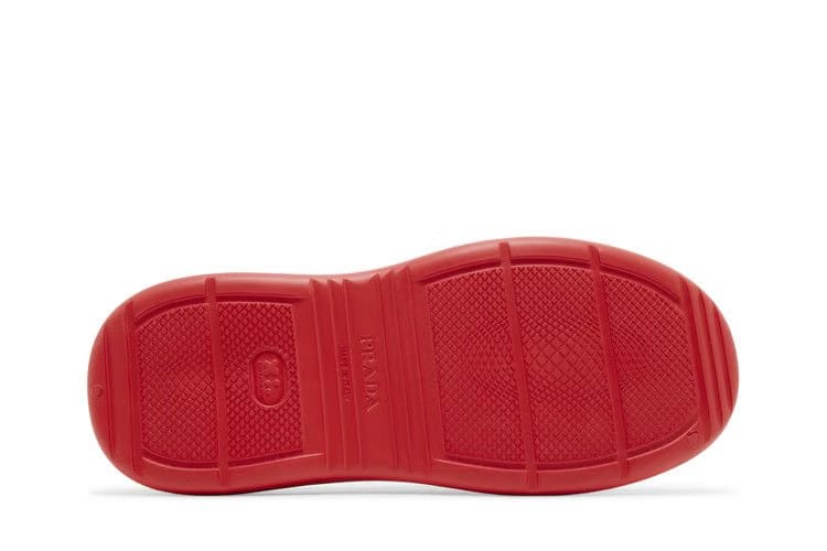 Prada Foam Rubber Mules Red