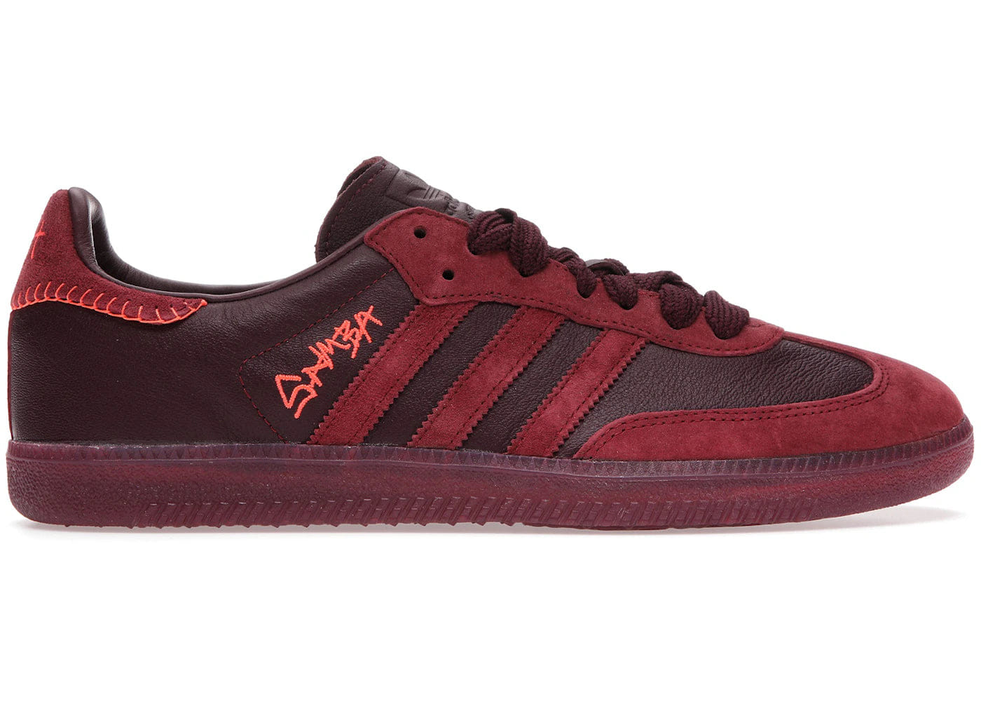 Adidas Samba Jonah Hill Burgundy