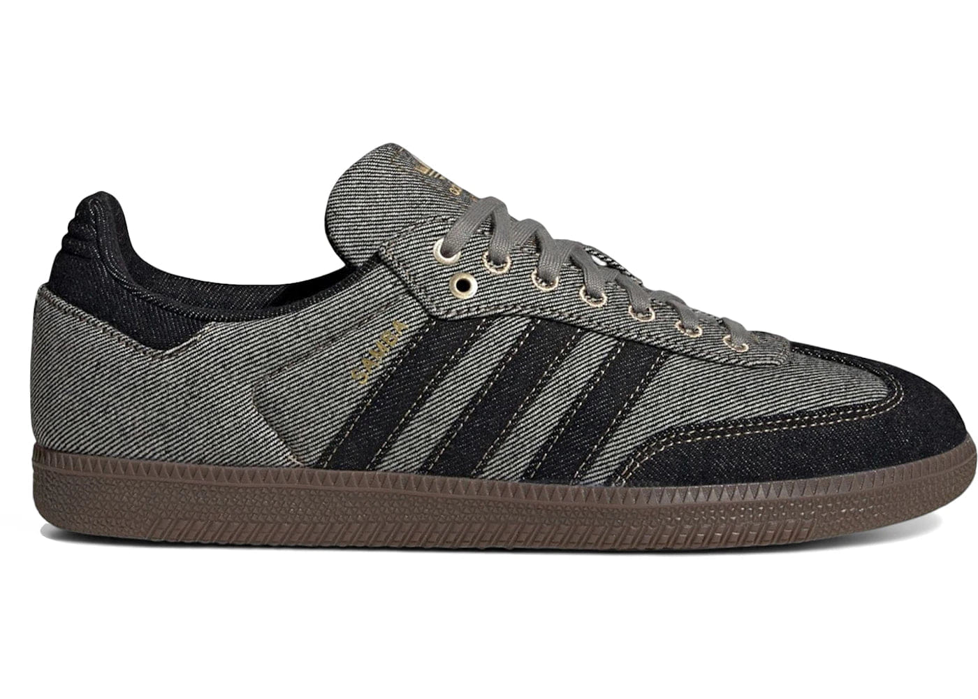 Adidas Samba Og Black Denim Pack Grey