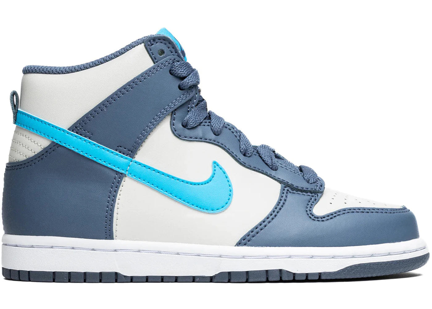 Nike Dunk High Light Bone Diffused Blue Ps