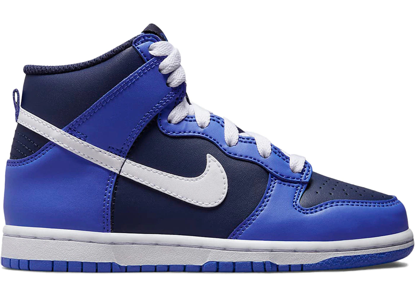 Nike Dunk High Medium Blue Midnight Navy Ps