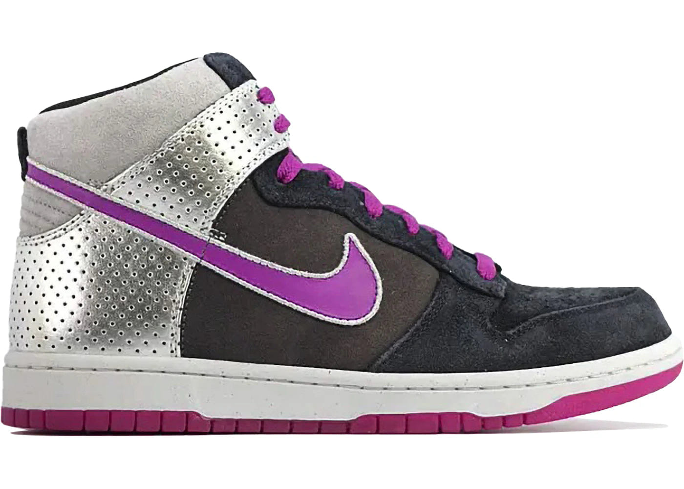 Nike Dunk High Premium Black Red Plum
