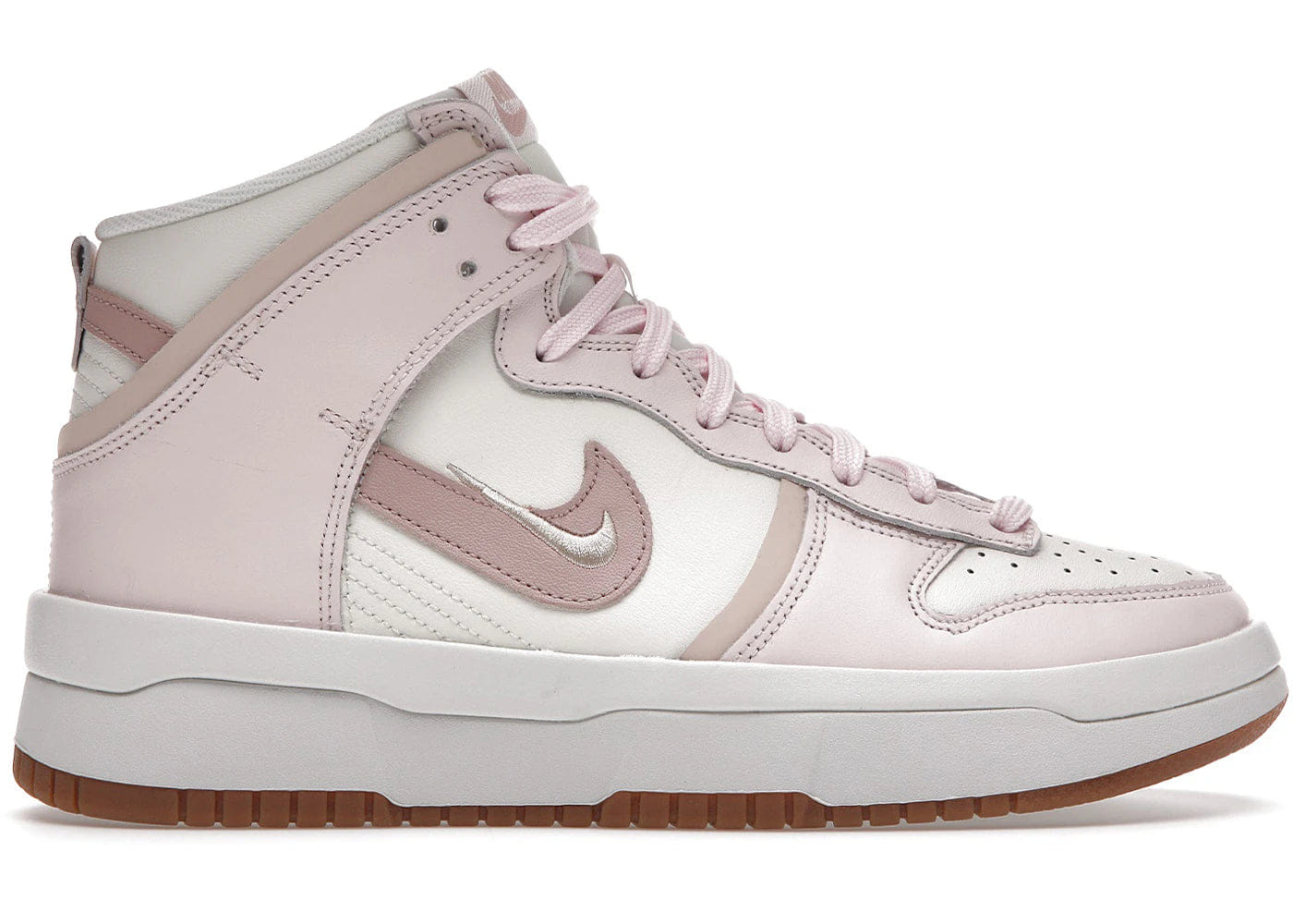 Nike Dunk High Up Sail Light Soft Pink Womens