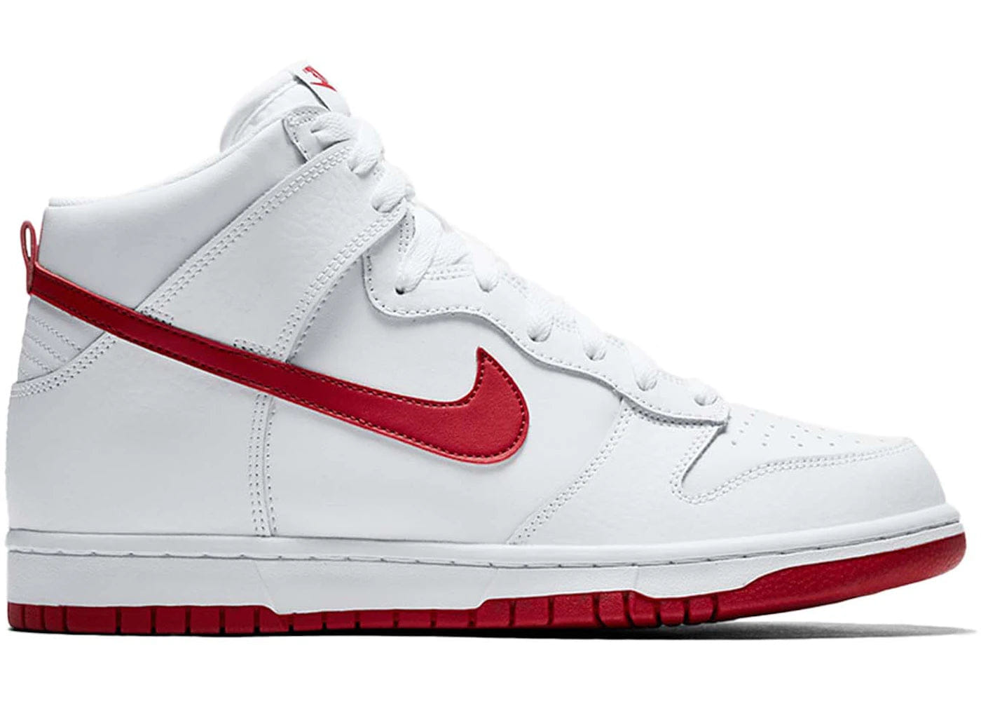 Nike Dunk High White Gym Red 2017