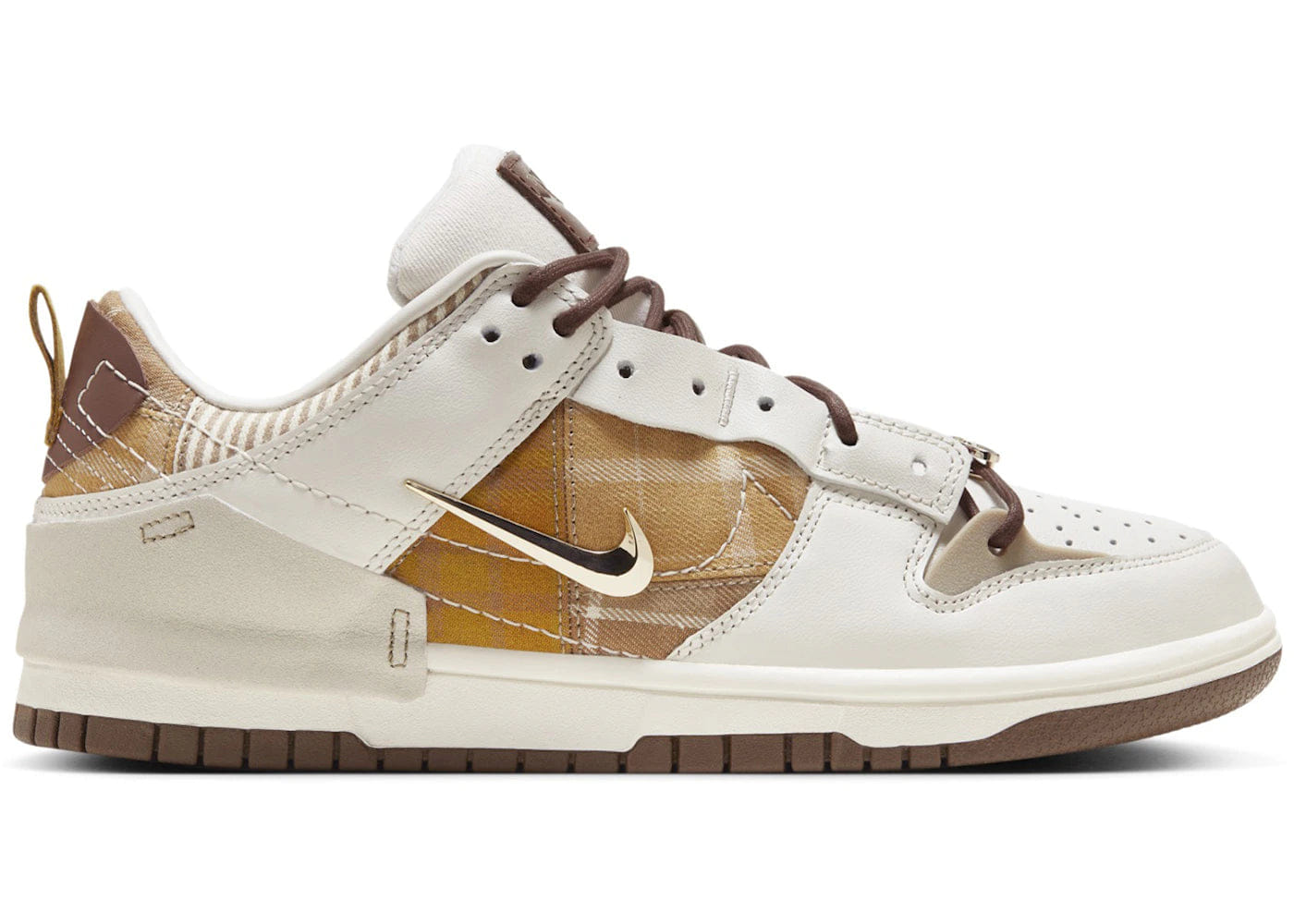 Nike Dunk Low Disrupt 2 Cacao Wow Plaid Womens