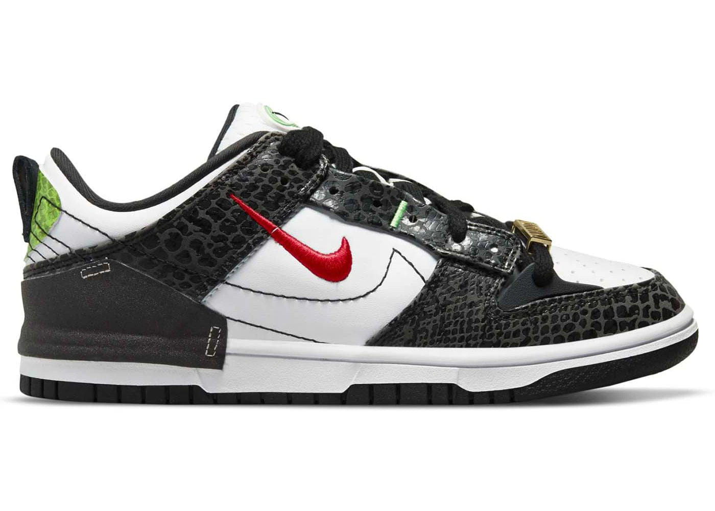 Nike Dunk Low Disrupt 2 Just Do It Snakeskin Womens