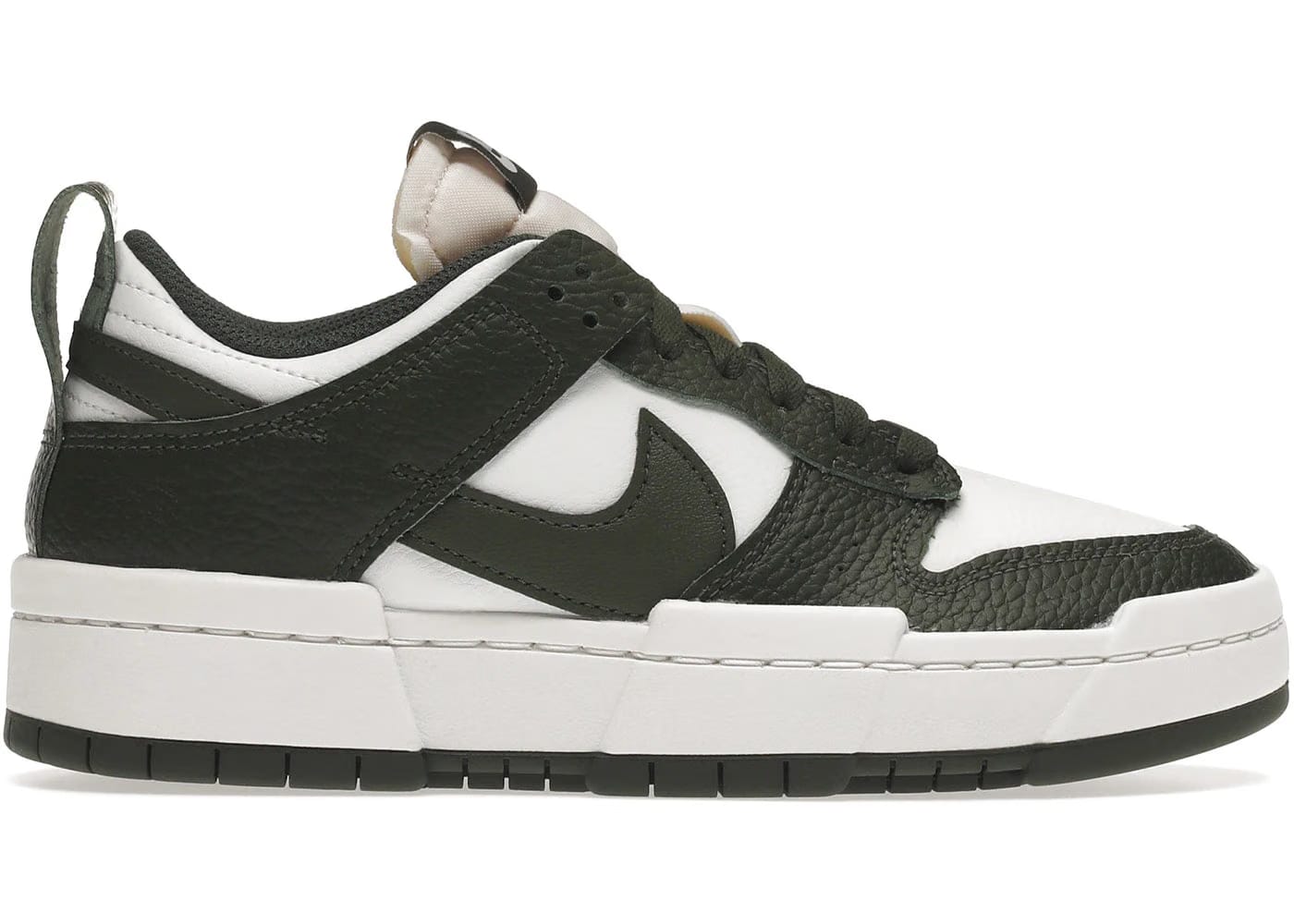 Nike Dunk Low Disrupt Dark Green White Womens