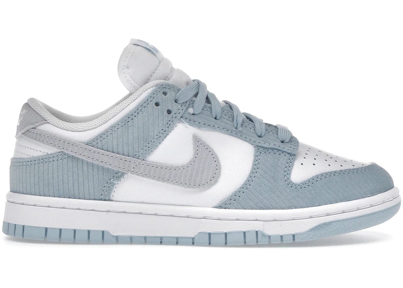 Nike Dunk Low Light Armory Blue Corduroy Womens