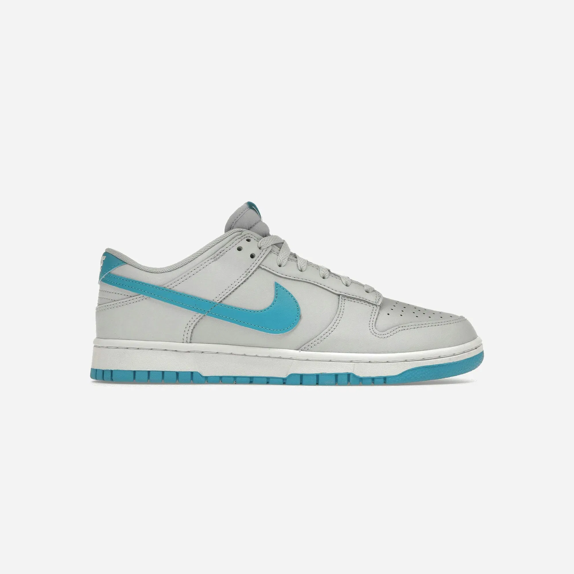 Nike Dunk Low Retro Pure Platinum Blue Lightning