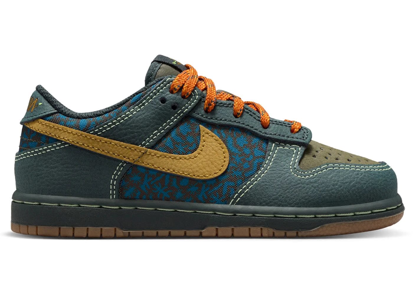 Nike Dunk Low Seaweed Cargo Khaki Ochre Ps