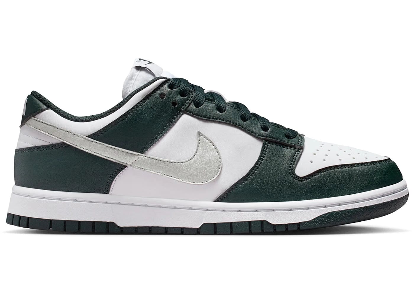 Nike Dunk Low Seaweed Metallic Silver Womens