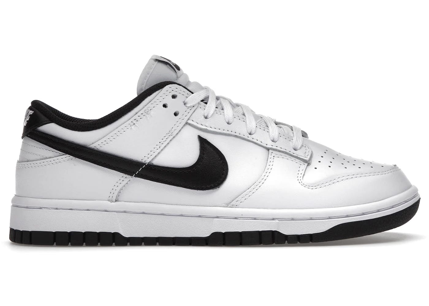 Nike Dunk Low White Black 2022 Womens