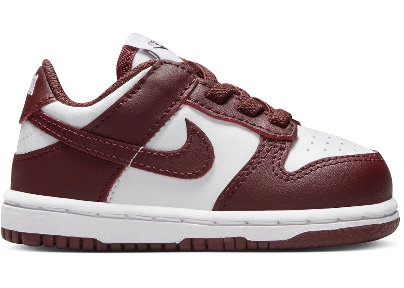 Nike Dunk Low White Gym Red Redwood Td