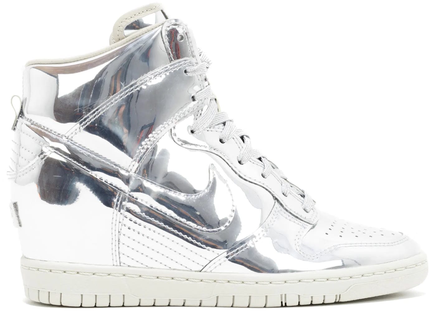 Nike Dunk Sky Hi Liquid Silver Womens