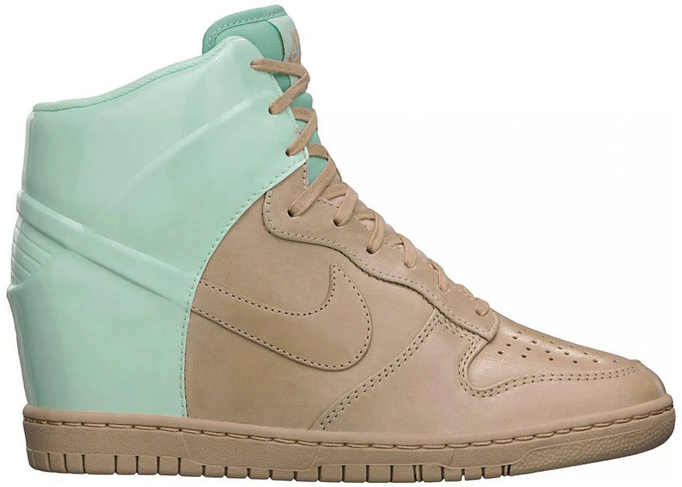 Nike Dunk Sky Hi Vt Vachetta Tan Arctic Green Womens