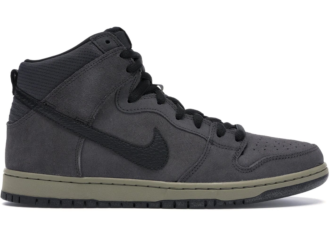 Nike Sb Dunk High Anthracite Matte Olve