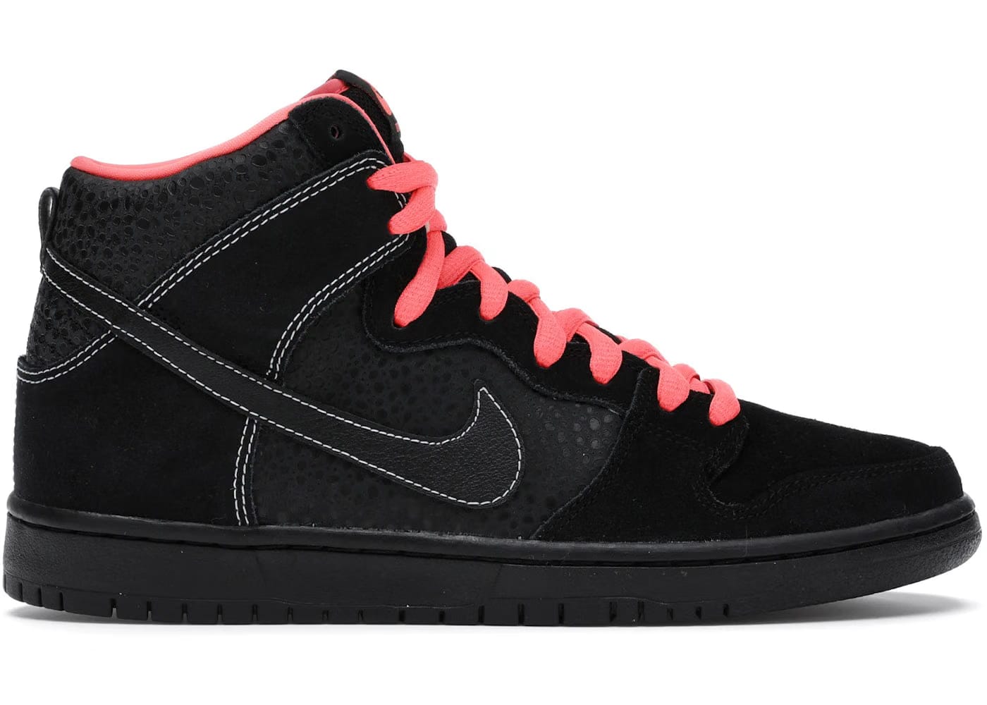 Nike Sb Dunk High Black Safari Atomic Red