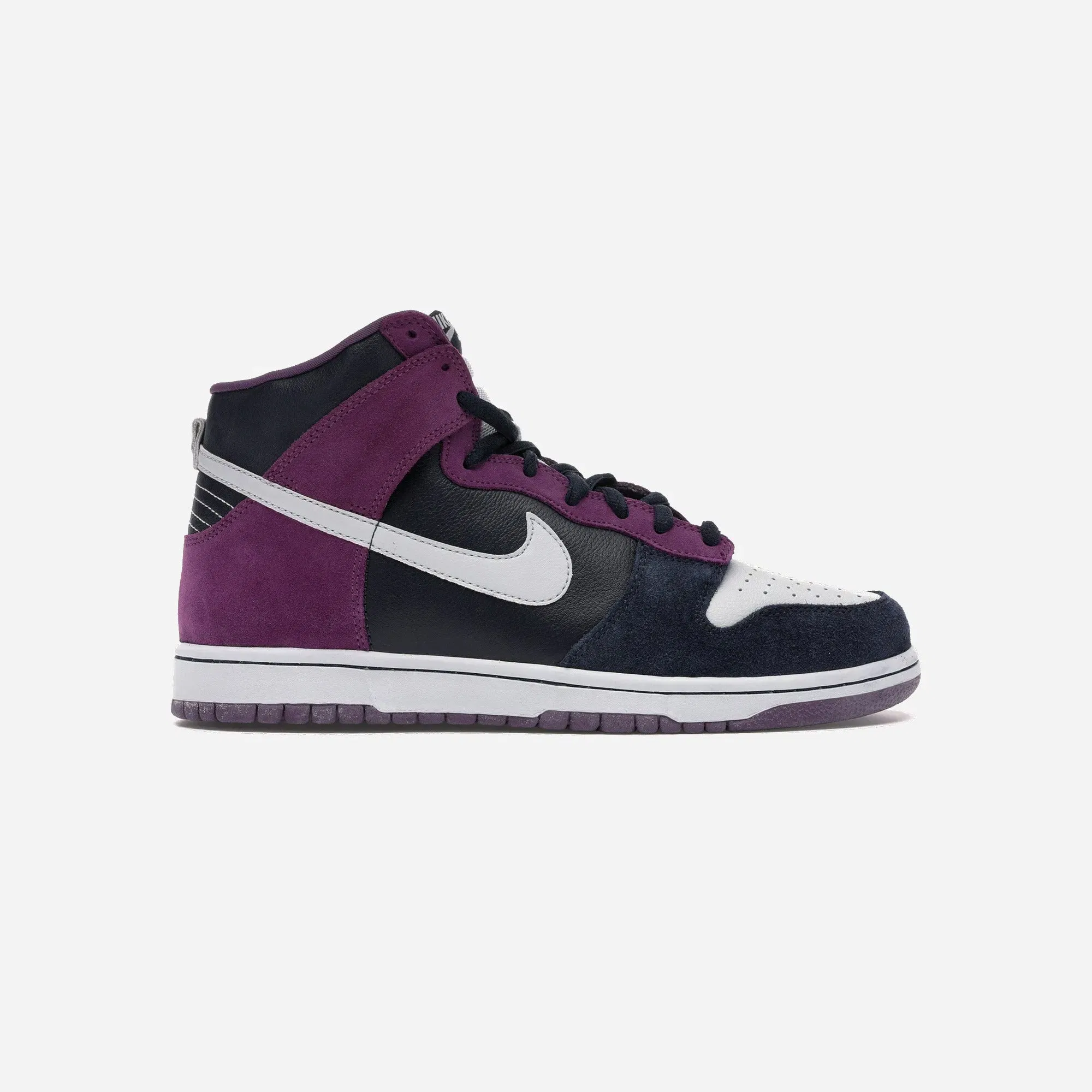 Nike Sb Dunk High Dark Obsidian Metallic Platinum