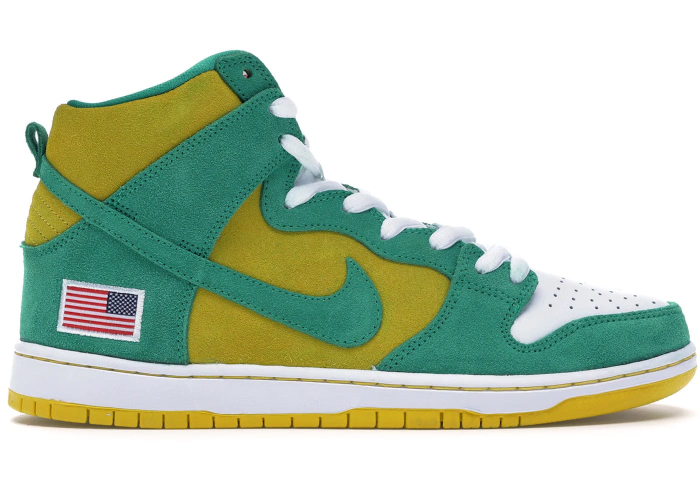 Nike Sb Dunk High Oakland Athletics