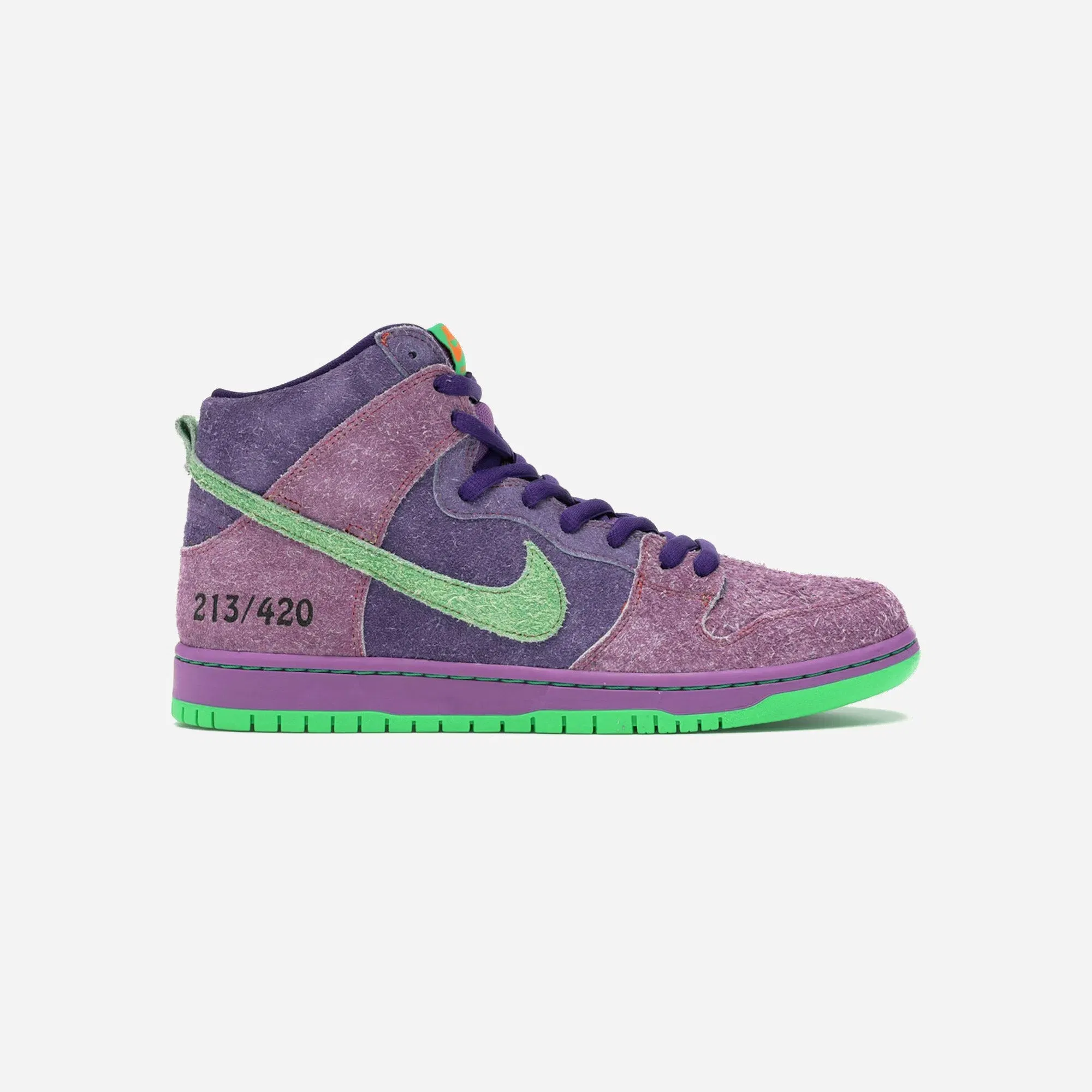 Nike Sb Dunk High Reverse Skunk 420