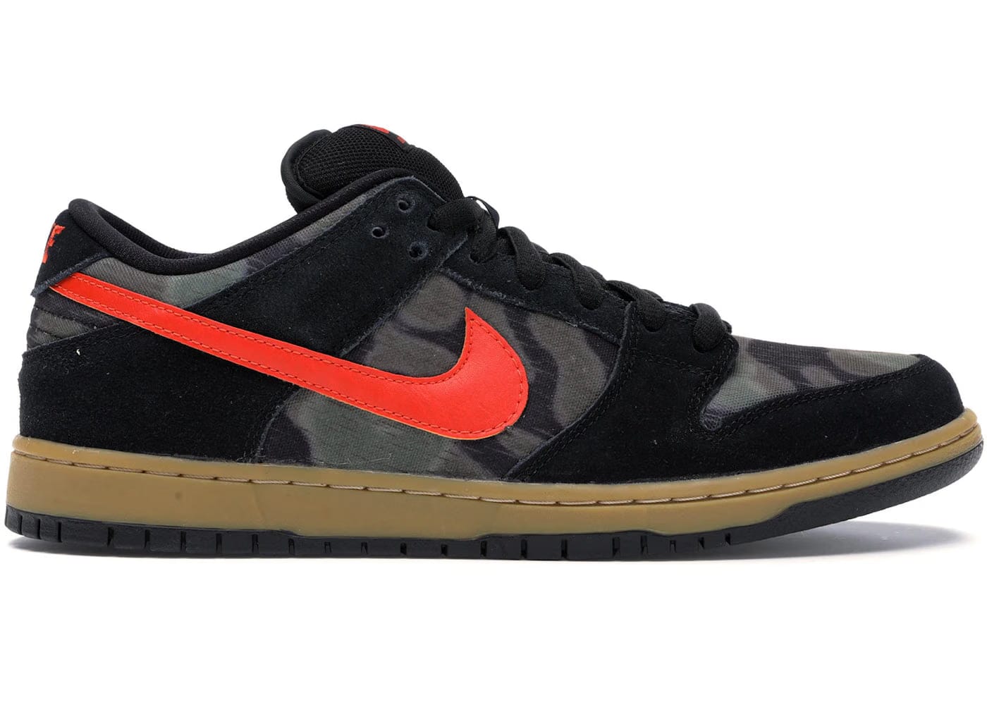 Nike Sb Dunk Low Black Rough Green