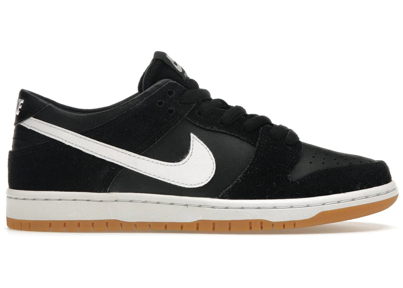 Nike Sb Dunk Low Black White Gum 2016