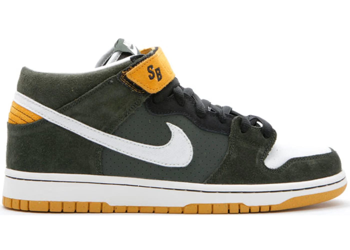 Nike Sb Dunk Mid Green Bay Packers
