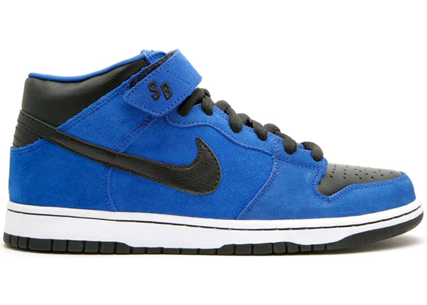 Nike Sb Dunk Mid Royal Blue Black