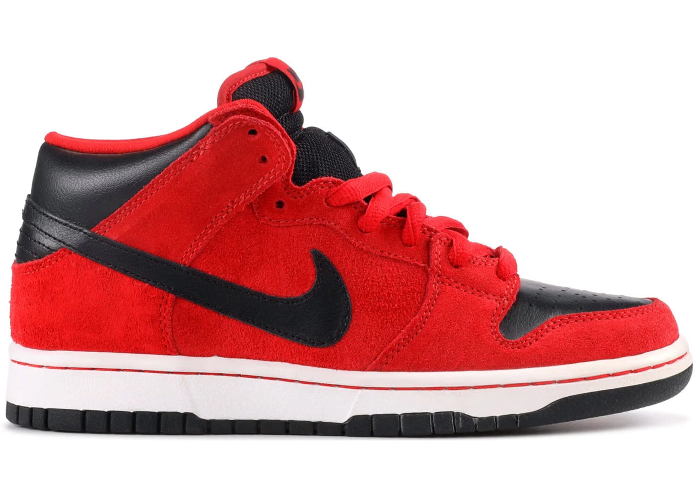 Nike Sb Dunk Mid Sport Red Black