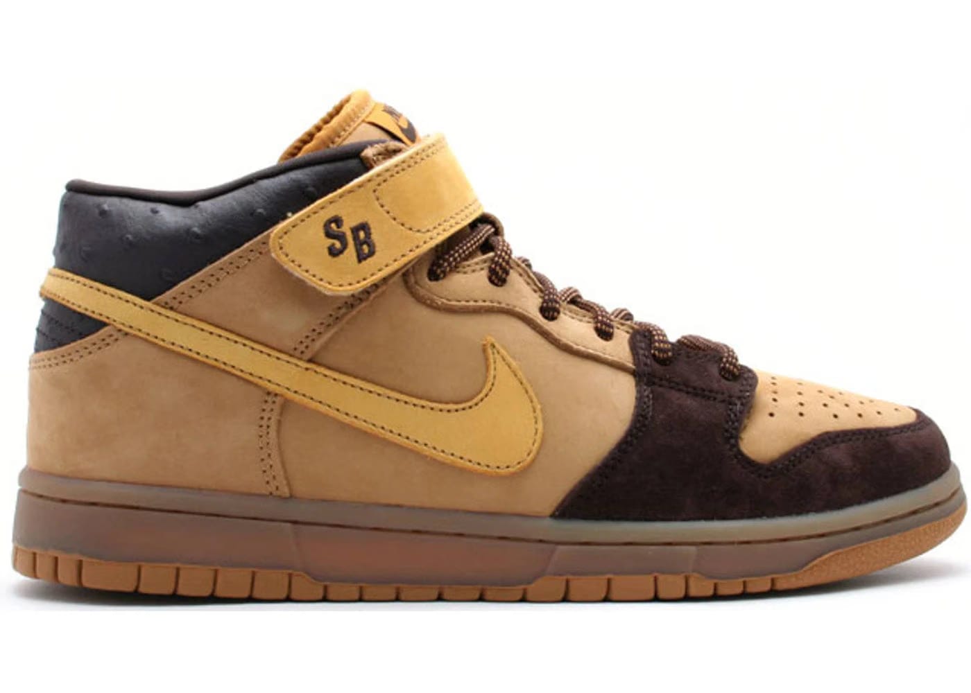 Nike Sb Dunk Mid Wheat Bronze