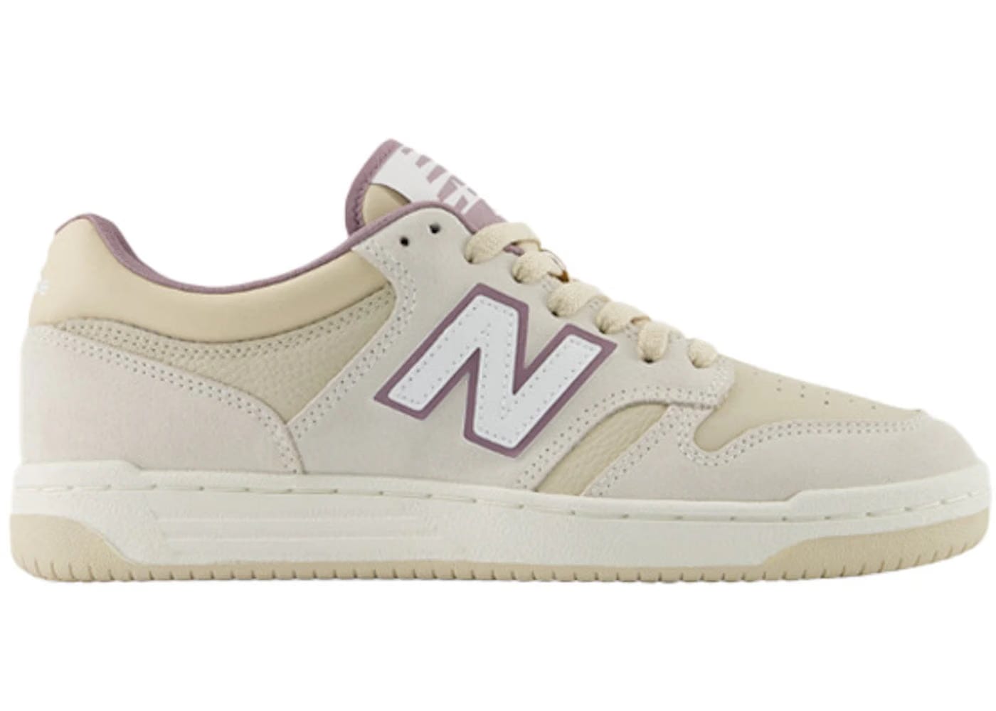New Balance 480 Tan Purple Womens